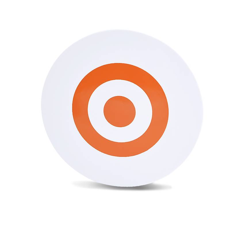 WHITE EVA ORANGE TARGET PAPER